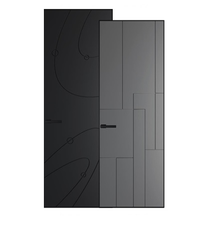 Коллекция дверей на алюминиевом профиле (PA)