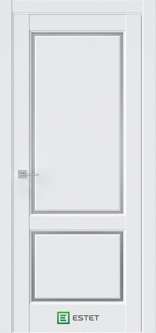 Межкомнатная дверь LVT3, цвет CV белый