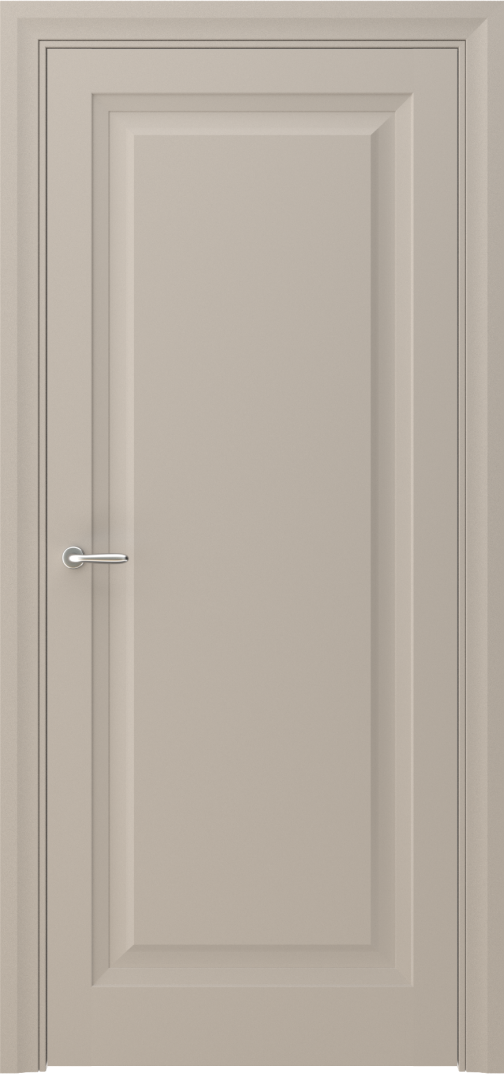 Межкомнатная дверь ARTA 1, цвет грей софт