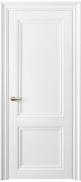 Межкомнатная дверь 2523, цвет матовый белоснежный