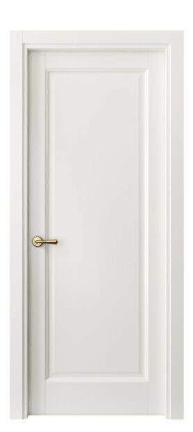 Межкомнатная дверь 1401, цвет матовый жемчужный