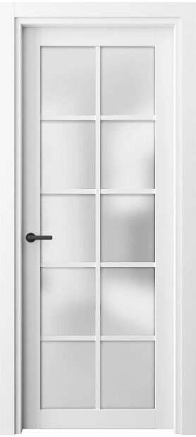 Межкомнатная дверь 2106, цвет белый шелк
