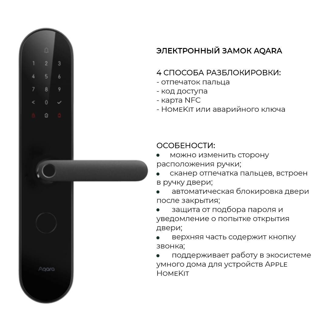 Электронный замок AQARA